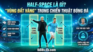 Phân tích chiến thuật Half-space với Pep Guardiola và sơ đồ sa bàn bóng đá - onslow.io.